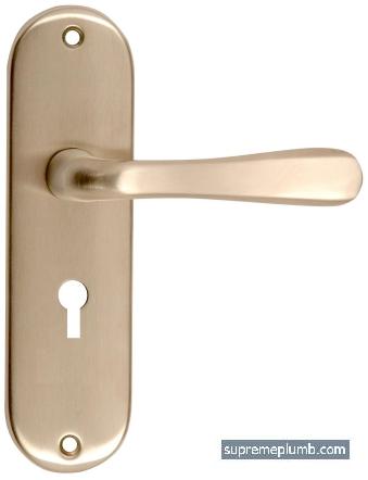 Venice Lever Lock Satin Nickel